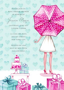 Lovely Bridal Shower Invitation