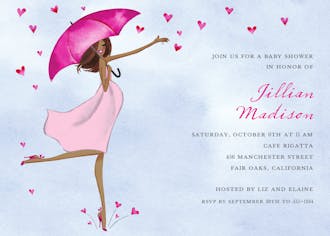 Baby Love Shower (Multicultural) Invitation