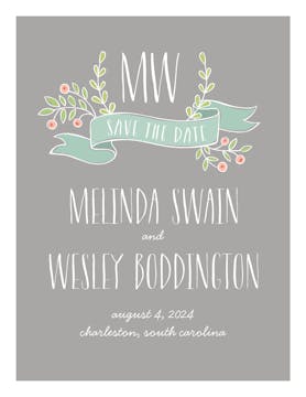 Sweet Love Save The Date Card