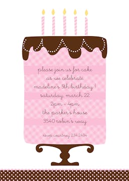 Frosted Wishes Party Invitation
