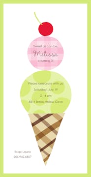 Cherry On Top Party Invitation