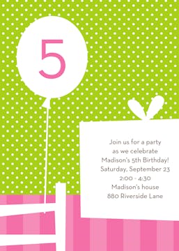 You're Invited Pink Party Invitation