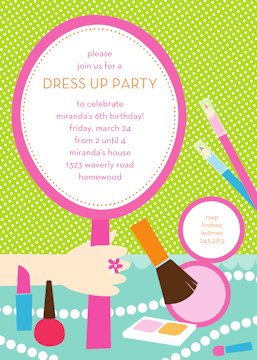 All Dressed Up Party Invitation