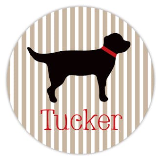 Tucker Dog Water-resistant Label