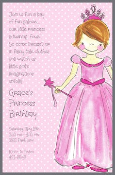 Princess Girl Invitation