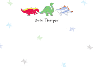 Dinosaurs Flat Note