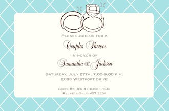Two Rings Invitation