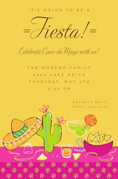 Fiesta Invitation