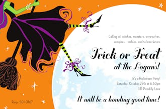 Wicked Witch Invitation