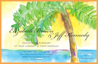 Palm Shores Invitation