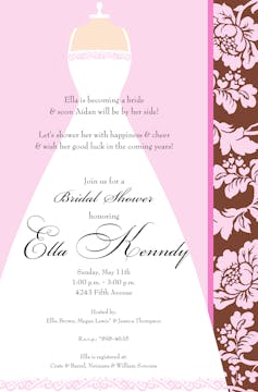 Bride Invitation