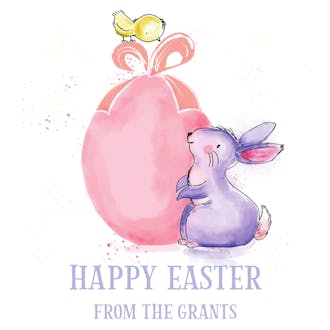 Happy Easter Friends Sticker