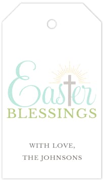 Easter Blessings Hanging Gift Tag