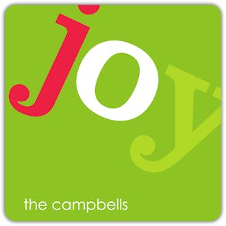 Joy Personalized Coaster