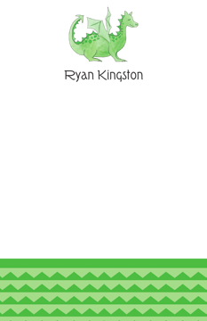 Green Dragon Notepad