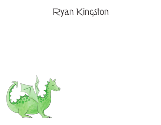 Green Dragon Flat Note