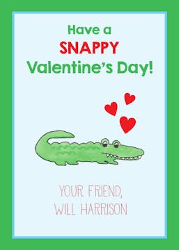 Alligator Valentine 