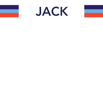 Jack Stripe Block Notepad