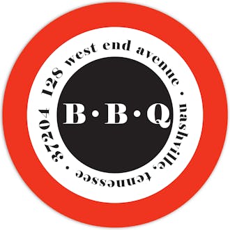 BBQ Round Return Address Label