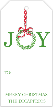 Joyful Hanging Gift Tag