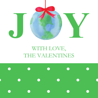 Joy to the World Gift Sticker