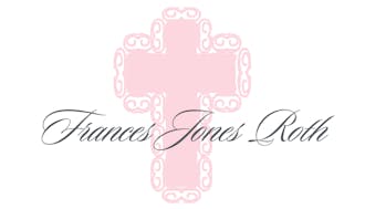 Pink Cross Enclosure Card