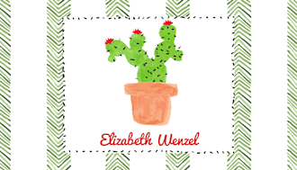 Cactus Enclosure Card