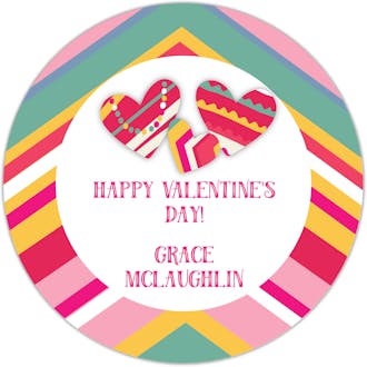 Be Mine Valentine Gift Sticker