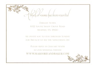 Foiled Branches Accessory Card