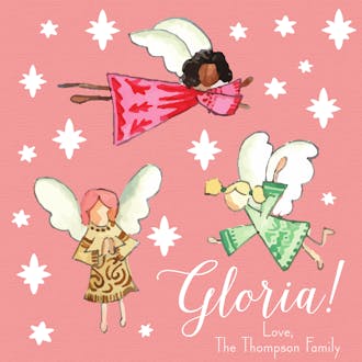 Gloria Angels Enclosure Card