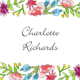 Colorful Spring Florals Gift Sticker