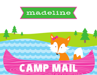 Foxy Camp Note Folded Note 