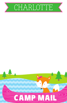 Foxy Camp Notes Notepad 