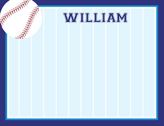 Classic Baseball Flat Note 