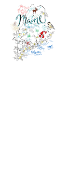 Maine Map Notepad