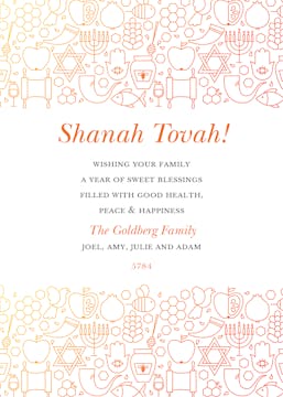 Shining Blessings Greeting Card