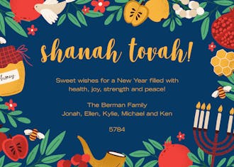 Sweet Shanah Tovah Greeting Card