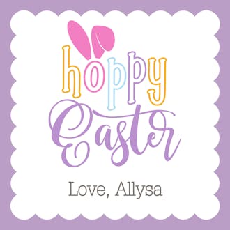 Hoppy Easter Enclosure Card