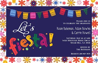 Festive Fiesta Invitation